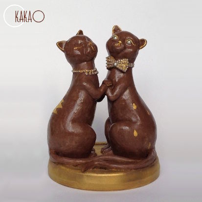 Коты из шоколада | ОКАКАО | Фигурки котов из шоколада